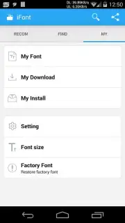 iFont (Expert of Fonts) captura 5