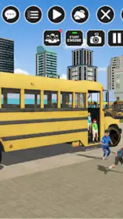 Offroad School Bus Driver Game captura 4
