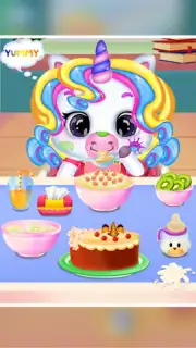 Newborn unicorn care game captura 1