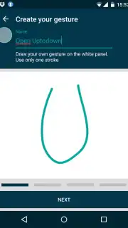 Finger Gesture Launcher captura 6
