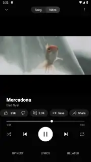 YouTube Music (Android TV) captura 3