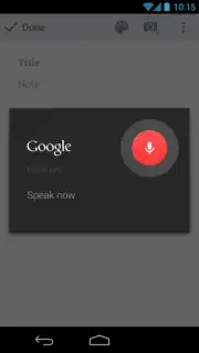 Google Keep captura 4