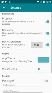 Fasting Time captura 9
