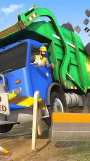 Offroad Truck Simulator - Garbage Truck Game captura 8