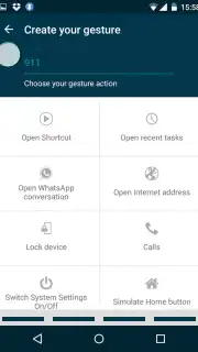 Finger Gesture Launcher captura 2