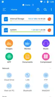 RS File Manager captura 1