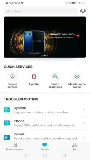 HUAWEI Smart diagnosis captura 1