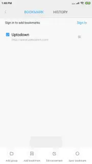 Mint Browser captura 2