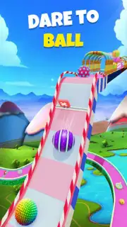 Candy Ball Run - Rolling Games captura 4