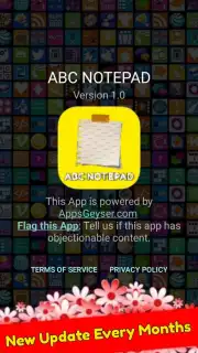 ABC NOTEPAD captura 3