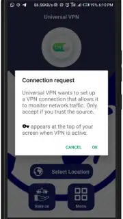 Universal VPN - Unlimited VPN captura 5
