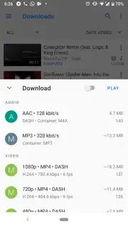 GetTube - YouTube Downloader captura 5