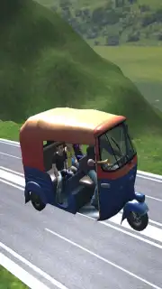 Autorickshaw Tuktuk Hill Drive captura 1