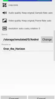 Media Converter captura 1
