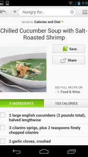 Recipes & Nutrition captura 18