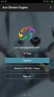 Ace Stream Media (Android TV) captura 1