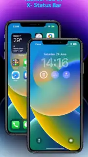 iCenter iOS 17: X - Status Bar captura 5