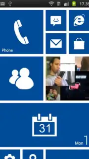 Launcher 8 (Windows Phone) captura 1