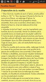 Recettes Dessert captura 1