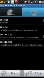 Clipboard Everywhere Lite captura 2