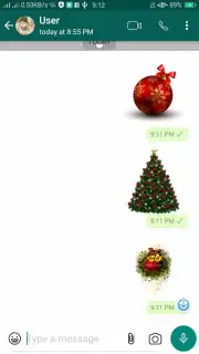 Chrismas Stickers | Stickers For WhatsApp captura 5