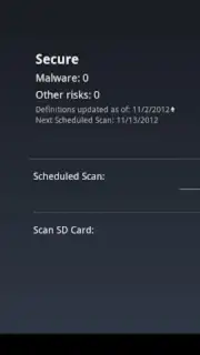 Norton Mobile Security captura 3