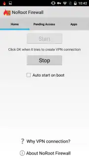 NoRoot Firewall captura 3