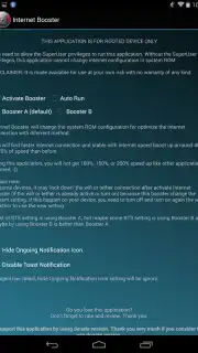 Internet Booster (root) captura 2