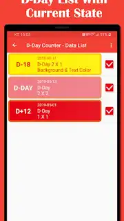 D-Day Counter & Memo Widget captura 6