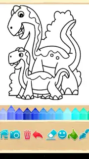 Dino Coloring Game captura 3