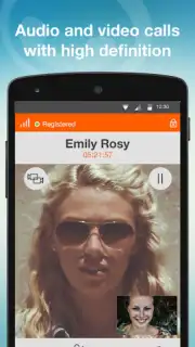 Linphone captura 7
