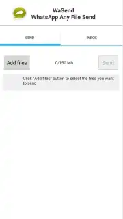 WaSend: WhatsApp Any File Send captura 1