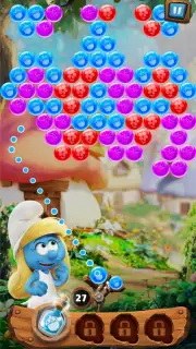 Smurfs Bubble Story captura 1