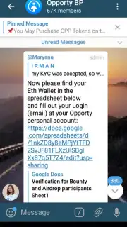 Via Messenger - Unofficial Telegram App captura 5