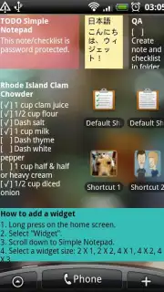 Simple Notepad captura 1