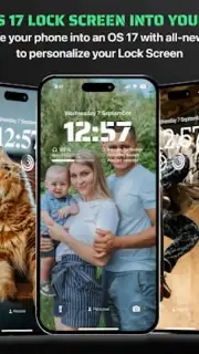 iLock - Lock Screen OS 17 captura 1