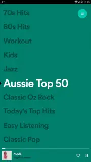 Spotify Stations captura 1