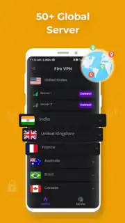 Fire VPN - Vpn Proxy Browser captura 6