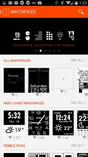 Pebble Appstore captura 2
