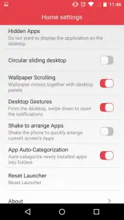 LeWa Launcher captura 7