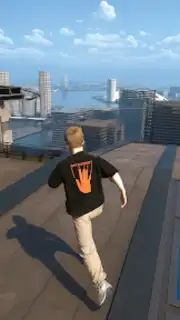 Only Going Up Parkour Rooftop captura 5