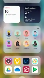 Launcher iOS 17 Lite captura 5