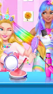 Hair Nail Salon: Makeup Games captura 2