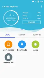 Cx File Explorer captura 4