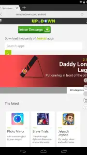 UC Browser HD captura 6