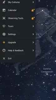 Stellarium Mobile captura 9