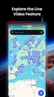 Live Earth Map & GPS Tracker captura 4