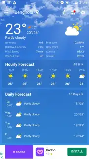 Local Weather Forecast captura 3