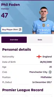 Premier League - Official App captura 5