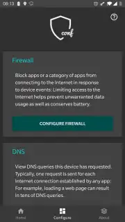 Rethink: DNS + Firewall captura 4